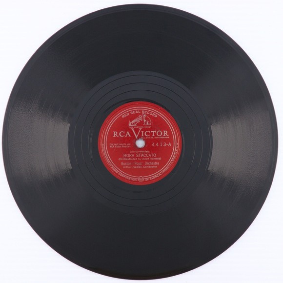 Boston Pops Orchestra Hora Staccato/None But The Lonely Heart 78 rpm Record 4413 - Picture 2 of 13